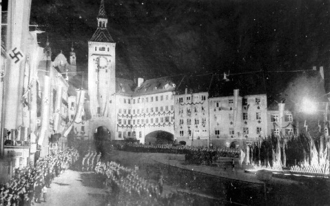 Marienbrunnen in Landsberg am Lech